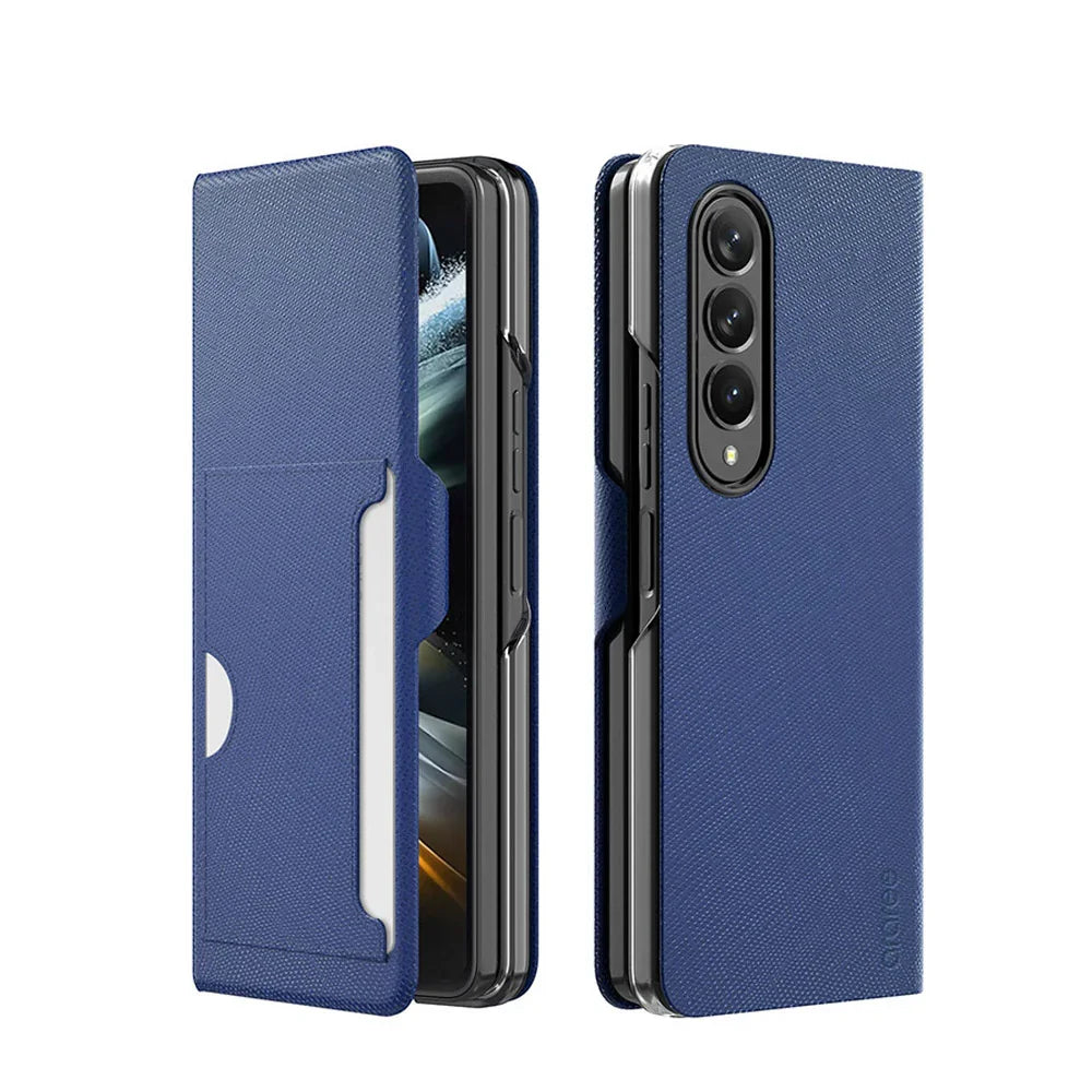 Araree Bonnet C Diary Case For Z Fold 4 - Ash Blue - Tashqila Araree Bonnet C Diary Case For Z Fold 4 - Ash Blue - Tashqila